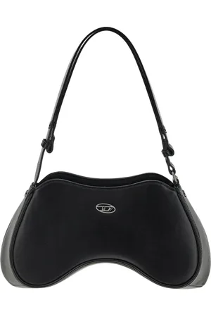 Diesel Femme, Sacs, Noir, Taille: ONE Size Sac Bandoulière en Cuir Play