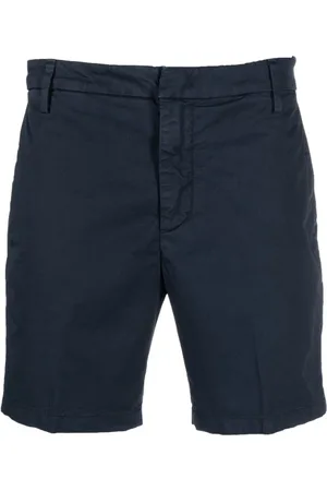 Dondup Homme, Shorts, Bleu, Taille: W32 Shorts Bleus en Coton Longueur Au-Dessus Du Genou