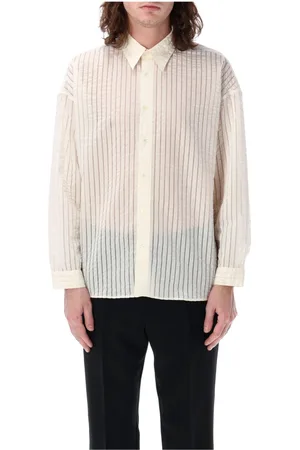Sunflower Homme, Chemises, , Taille: L Chemise à Rayures Blanc Ss25