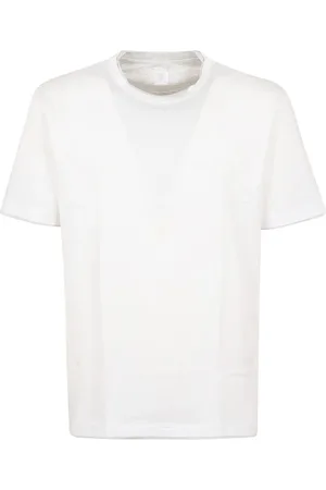 ELEVENTY Homme, Tops, Blanc, Taille: XL T-shirt ras du cou