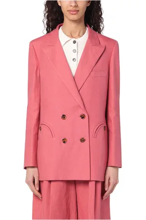 Blazé Milano Femme, Vestes, Rose, Taille: 42 FR Veste à Double Boutonnage