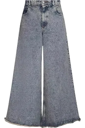 Marni Femme, Jeans, Bleu, Taille: 38 FR Jean Large