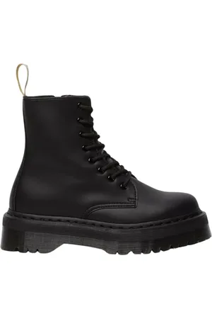 Dr. Martens Femme, Chaussures, Noir, Taille: 39 1/2 EU Bottes Plateformes Véganes Jadon II