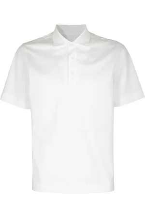 Circolo Homme, Tops, Blanc, Taille: S T-shirt Premium en Jersey