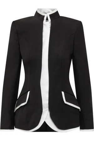 Casablanca Femme, Vestes, Noir, Taille: 38 FR Blazer Tendance