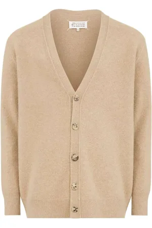 Maison Margiela Femme, Pulls, , Taille: 38 FR Pull en Tricot Col V en Laine