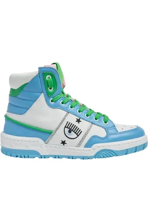 Chiara Ferragni Femme, Chaussures, Bleu, Taille: 36 EU Baskets