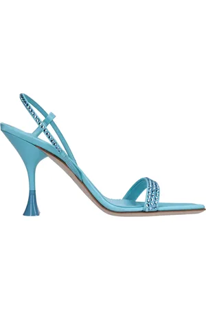 3Juin Femme, Chaussures, Bleu, Taille: 39 EU Sandales Bleu Clair