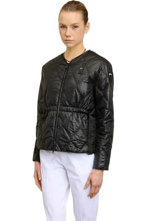 Blauer Femme, Vestes, Noir, Taille: 40 FR Veste ceinturée en taft