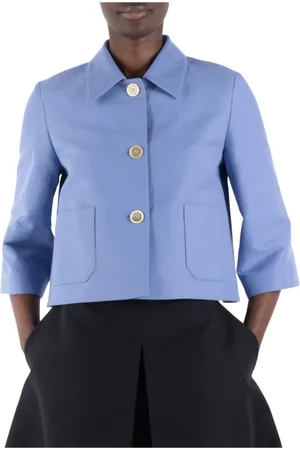 Marni Femme, Vestes, Violet, Taille: 36 FR Veste Coton Lilas