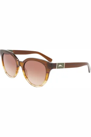 Longchamp Femme, Accessoires, Brun, Taille: ONE Size Lunettes de soleil en acétate