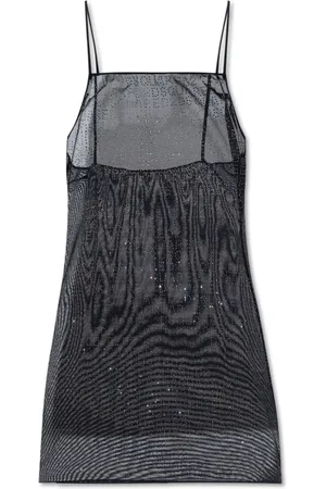 Dsquared2 Femme, Vêtements de nuit et de détente, Noir, Taille: 38 FR Nuisette avec Finitions Décoratives