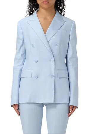 Dondup Femme, Vestes, Bleu, Taille: 36 FR Blazer Croisé