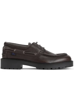 Burberry Homme, Chaussures, Brun, Taille: 41 EU Log Raft Loafer Sailor Chaussures