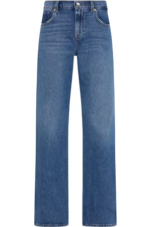 7 for all Mankind Femme, Jeans, Bleu, Taille: W29 Santa Cruz Pantalons