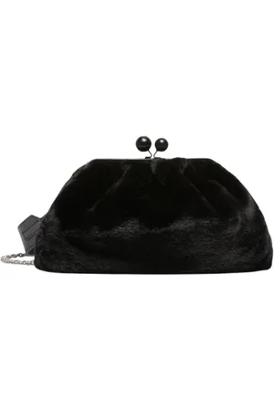 Max Mara Femme, Sacs, Noir, Taille: ONE Size Chic Gianna Handbag