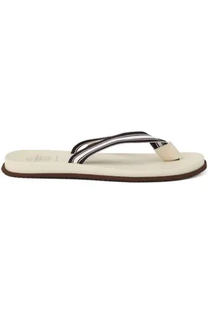Brunello Cucinelli Homme, Chaussures, Blanc, Taille: 42 EU Sandales Élégantes pour Été à la Mode