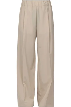 SEMICOUTURE Femme, Pantalons, , Taille: 40 FR Pantalon Large en Twill Jambe Droite