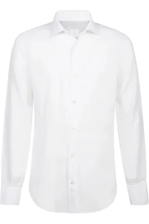 ELEVENTY Homme, Chemises, Blanc, Taille: L Chemise en lin
