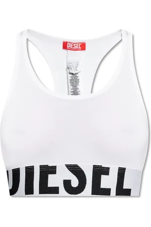 Diesel Femme, Sport, Blanc, Taille: 36 FR Brassière de sport Cotton Race