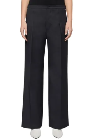 Dondup Femme, Pantalons, Bleu, Taille: 34 FR Pantalon Emi ample