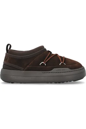 Moon Boot Homme, Chaussures, Brun, Taille: 42 EU Snow Bottes MB Park Icon Suede