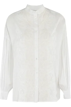 ERMANNO SCERVINO Femme, Blouses et Chemises, Blanc, Taille: 36 FR Chemise Élégante