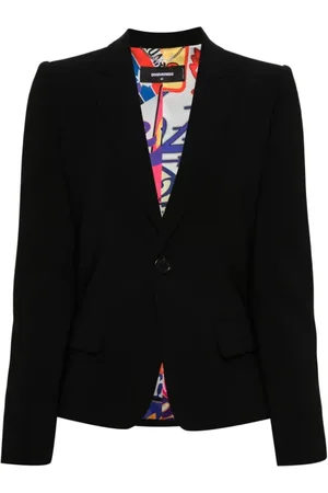 Dsquared2 Femme, Vestes, Noir, Taille: 36 FR Veste Élégante