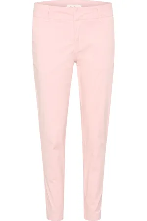 Part Two Femme, Pantalons, Rose, Taille: 42 FR Pantalon Casual Lotus Cheville