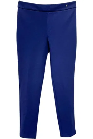 Carolina Herrera Femme, Pantalons, Bleu, Taille: 38 FR Pantalon Corsaire