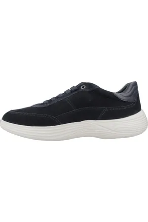 Geox Homme, Chaussures, Bleu, Taille: 43 EU Fluctis Baskets