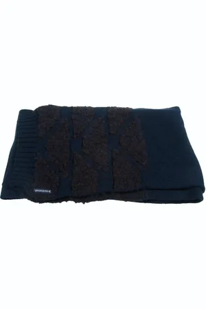 Emporio Armani Femme, Accessoires, Bleu, Taille: ONE Size Portefeuille en Cuir Bleu Marrone