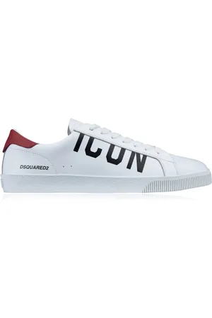 Dsquared2 Homme, Chaussures, Blanc, Taille: 44 EU Icon Baskets