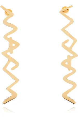 Marni Femme, Accessoires, Jaune, Taille: ONE Size Boucles d`oreilles avec logo