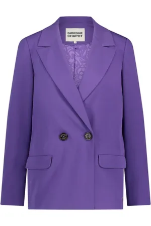 Fabienne Chapot Femme, Vestes, Violet, Taille: 40 FR Benji Blazer