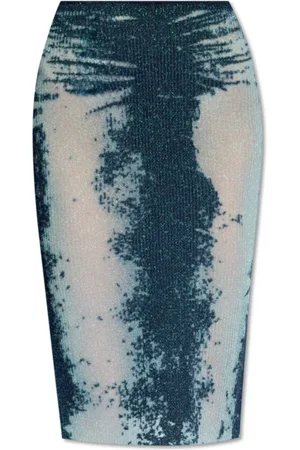 Diesel Femme, Jupes, Bleu, Taille: 38 FR M-Begonia Jupe