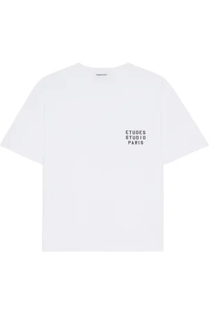 Etudes Homme, Tops, Blanc, Taille: M Poche Détente Chemise Élégante