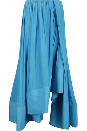 Lanvin Femme, Jupes, Bleu, Taille: 40 FR Jupe Midi