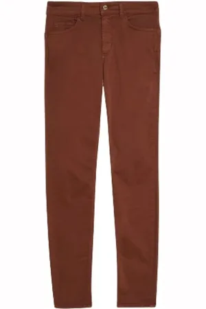 Liu Jo Femme, Pantalons, Brun, Taille: W25 Jean Skinny Taille Haute Divine