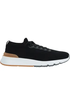 Brunello Cucinelli Homme, Chaussures, Noir, Taille: 41 EU Baskets Basses