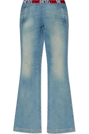 Diesel Femme, Jeans, Bleu, Taille: W25 Jeans avec Finition Brute D-Eby-S