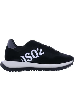 Dsquared2 Femme, Chaussures, Noir, Taille: 37 EU Baskets Basses à Lacets
