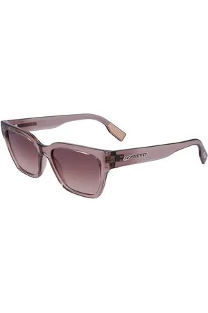 Lacoste Femme, Accessoires, Gris, Taille: ONE Size Lunettes de soleil grises injectées