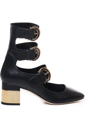 Chloé Femme, Chaussures, Noir, Taille: 36 EU Escarpins Alizé