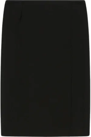 Sportmax Femme, Jupes, Noir, Taille: 36 FR Belgio Midi Skirt