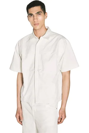 Entire Studios Homme, Chemises, , Taille: L T-shirt Classique Canvas à Manches Courtes