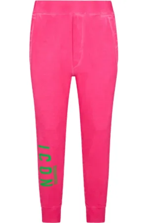 Dsquared2 Homme, Pantalons, Rose, Taille: S Pantalon de jogging en coton