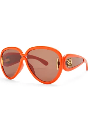 Loewe Femme, Accessoires, , Taille: ONE Size Pilot Mask - Lunettes de soleil brillant