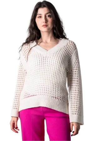 Dorothee Schumacher Femme, Pulls, Blanc, Taille: 38 FR Pull Luxury Airness