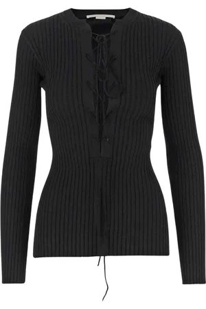 Stella McCartney Femme, Pulls, Noir, Taille: 40 FR Cardigan Floral
